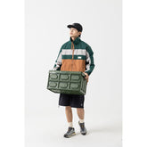 Unisex Jacket Vintage Loose Multicolor Stand Collar Jacket